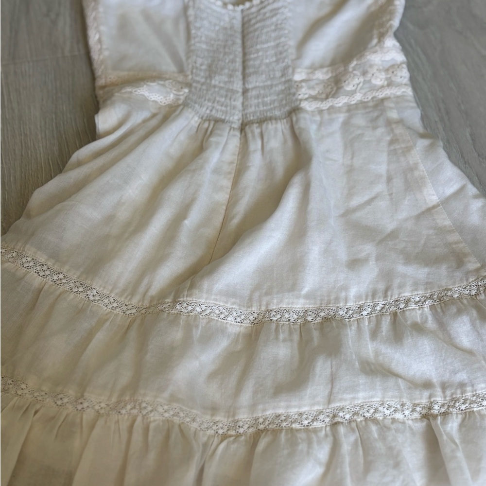 Reformation Cream Mini Dress - Picture 6 of 6